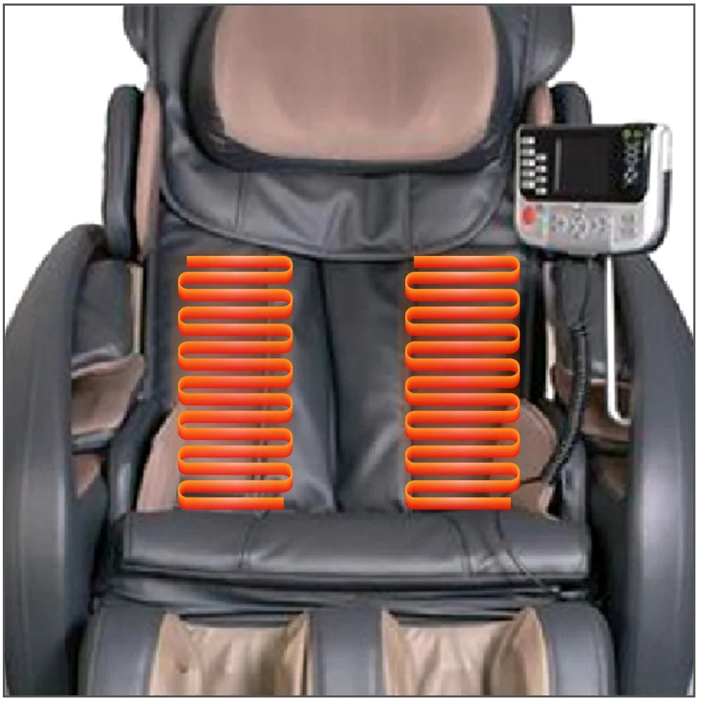 OS-4000 Massage Chair S-Track Full Body Massage Recliner Chair, Beige